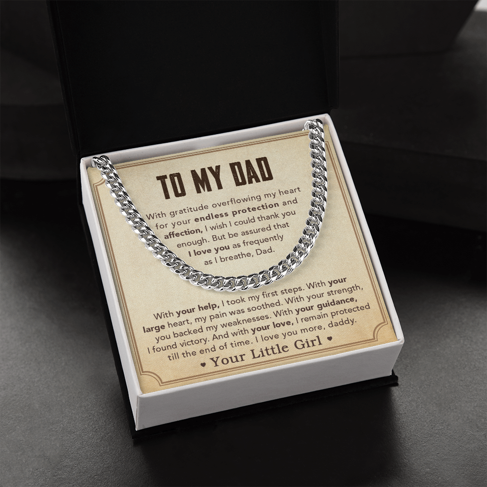 A Special Gift for Your Dad - Cuban Link Chain - Free shipping