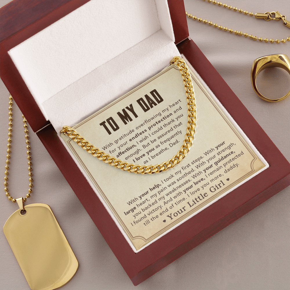 A Special Gift for Your Dad - Cuban Link Chain - Free shipping