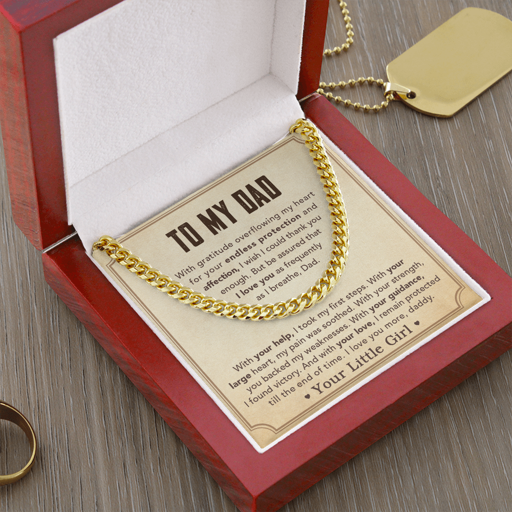 A Special Gift for Your Dad - Cuban Link Chain - Free shipping