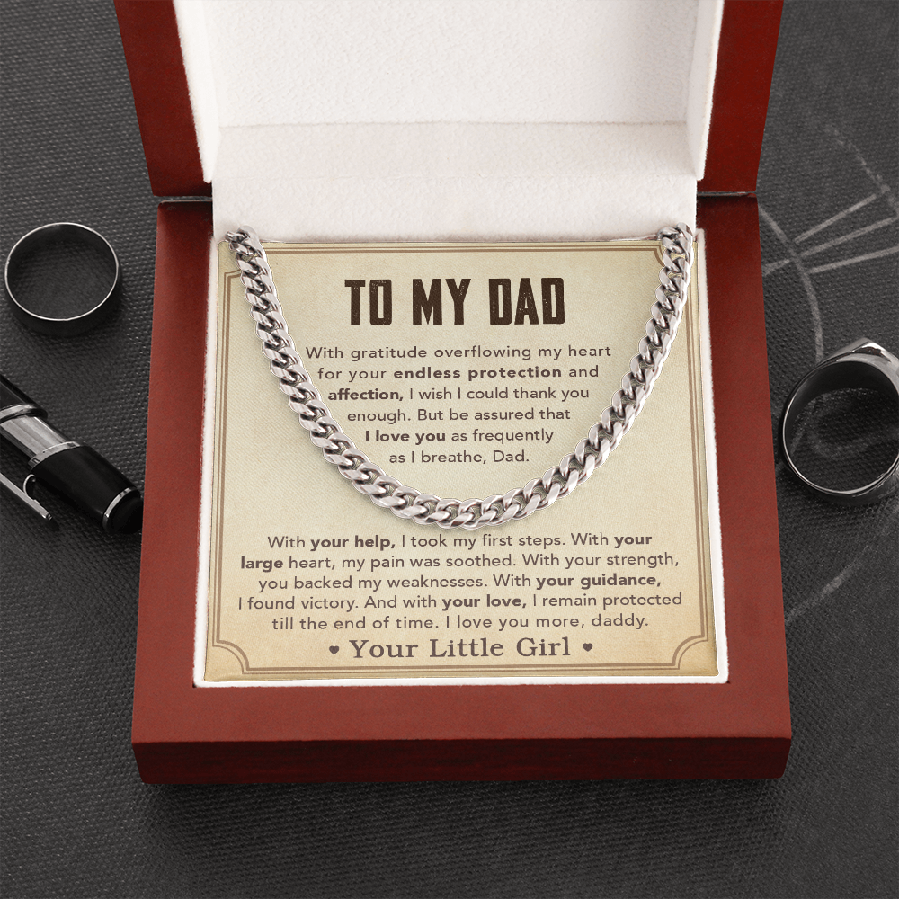A Special Gift for Your Dad - Cuban Link Chain - Free shipping