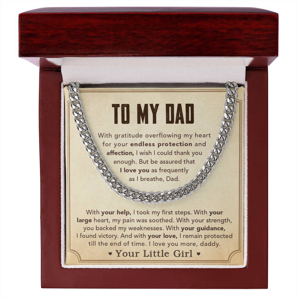 A Special Gift for Your Dad - Cuban Link Chain - Free shipping