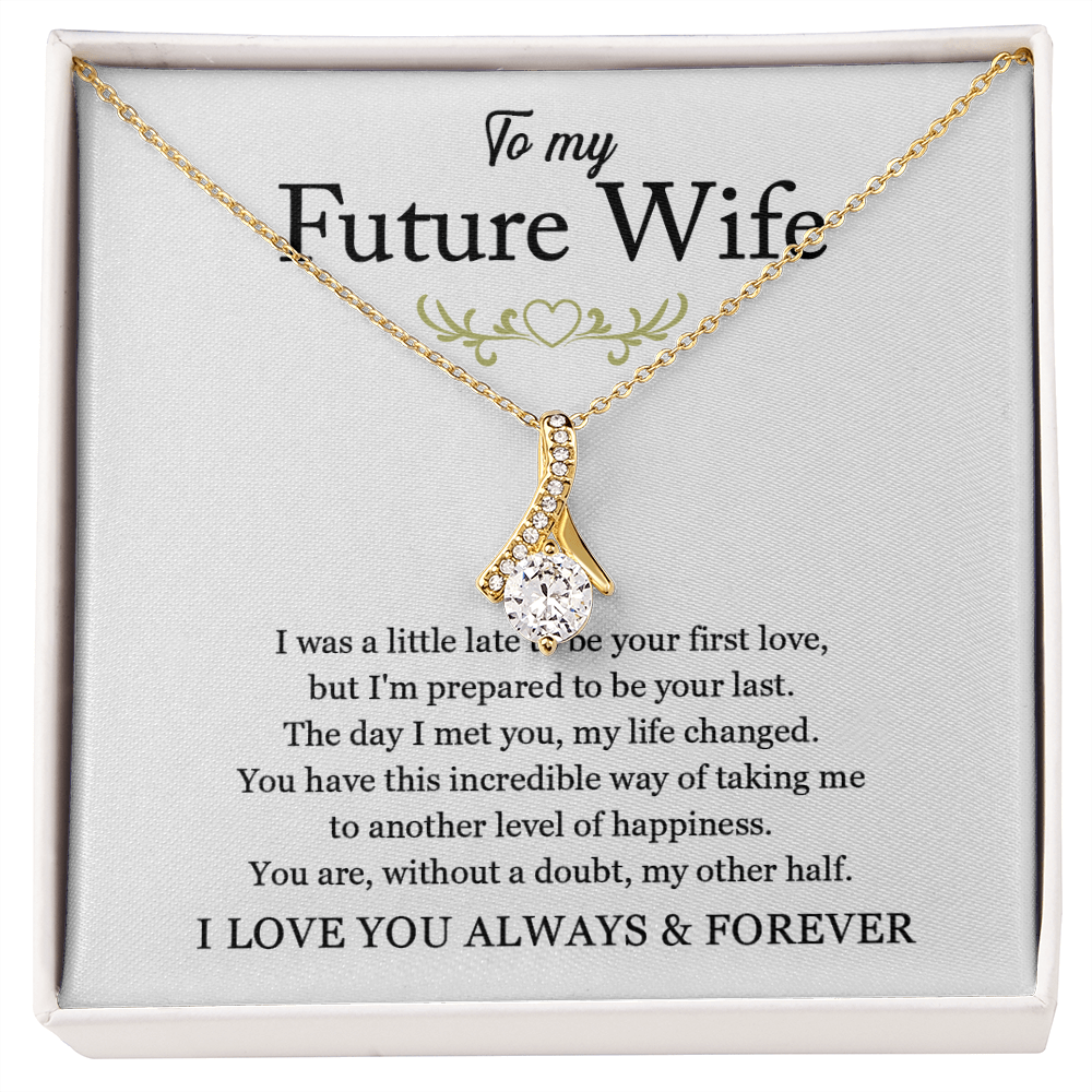 To My Future Wife Gift From Husband - Alluring Beauty Necklace