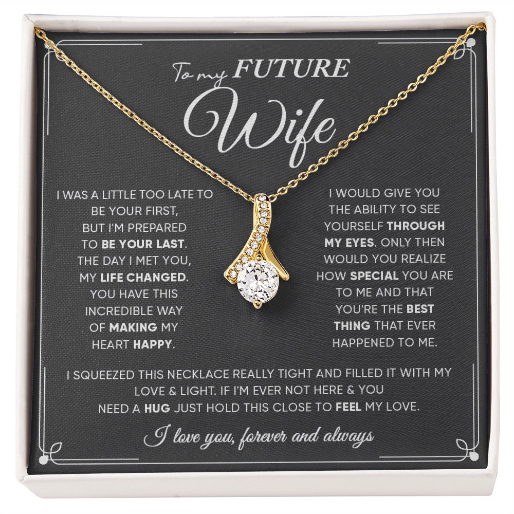 To My Future Wife Gift From Husband - Alluring Beauty Necklace
