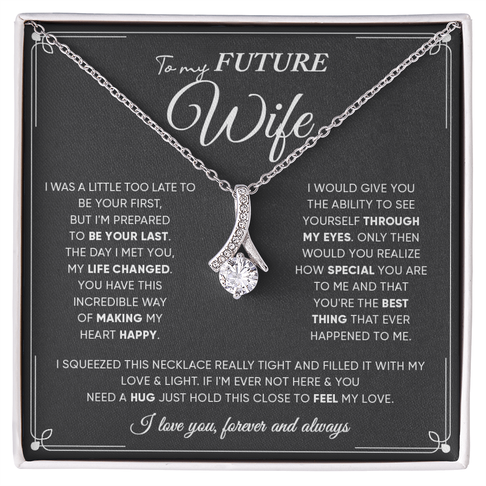 To My Future Wife Gift From Husband - Alluring Beauty Necklace