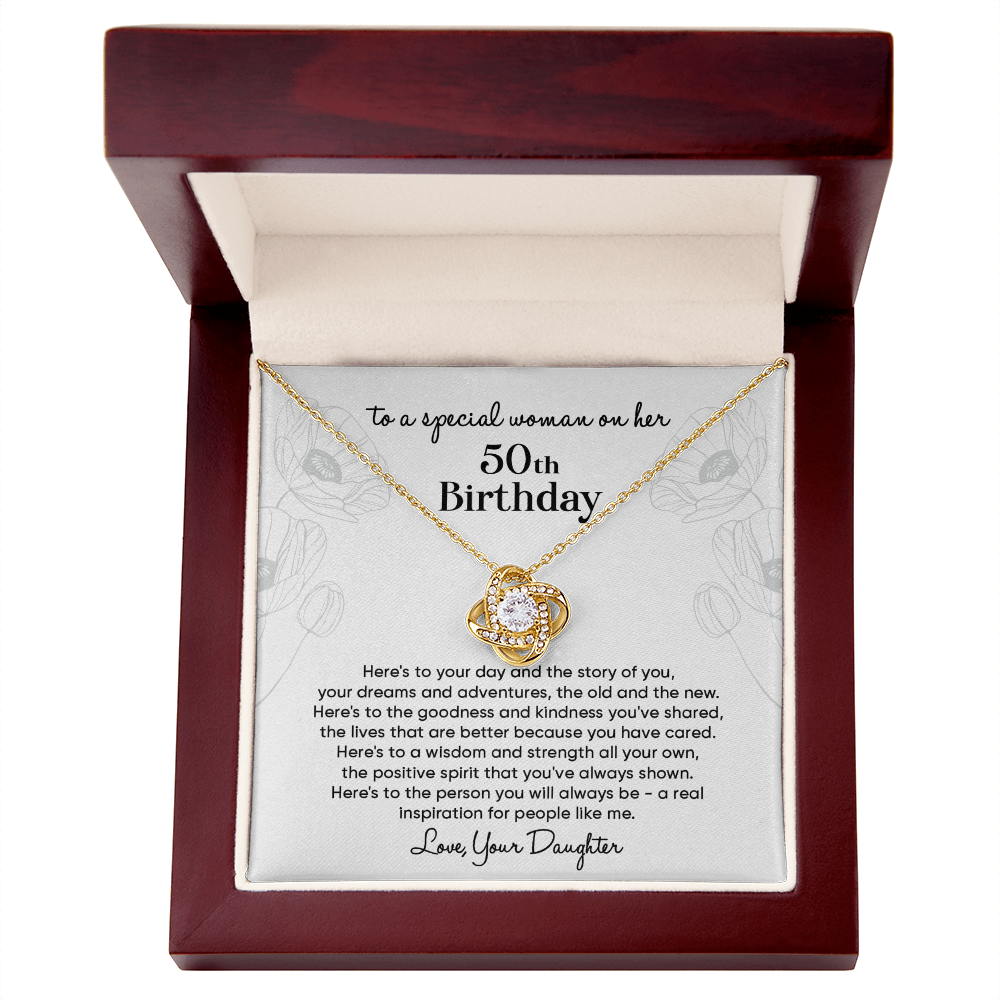 Birthday Gifts For Women - Love Knot Necklace