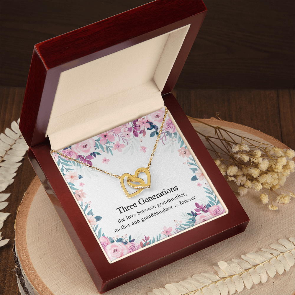 Generations Necklace For Grandma Mother Granddaughter