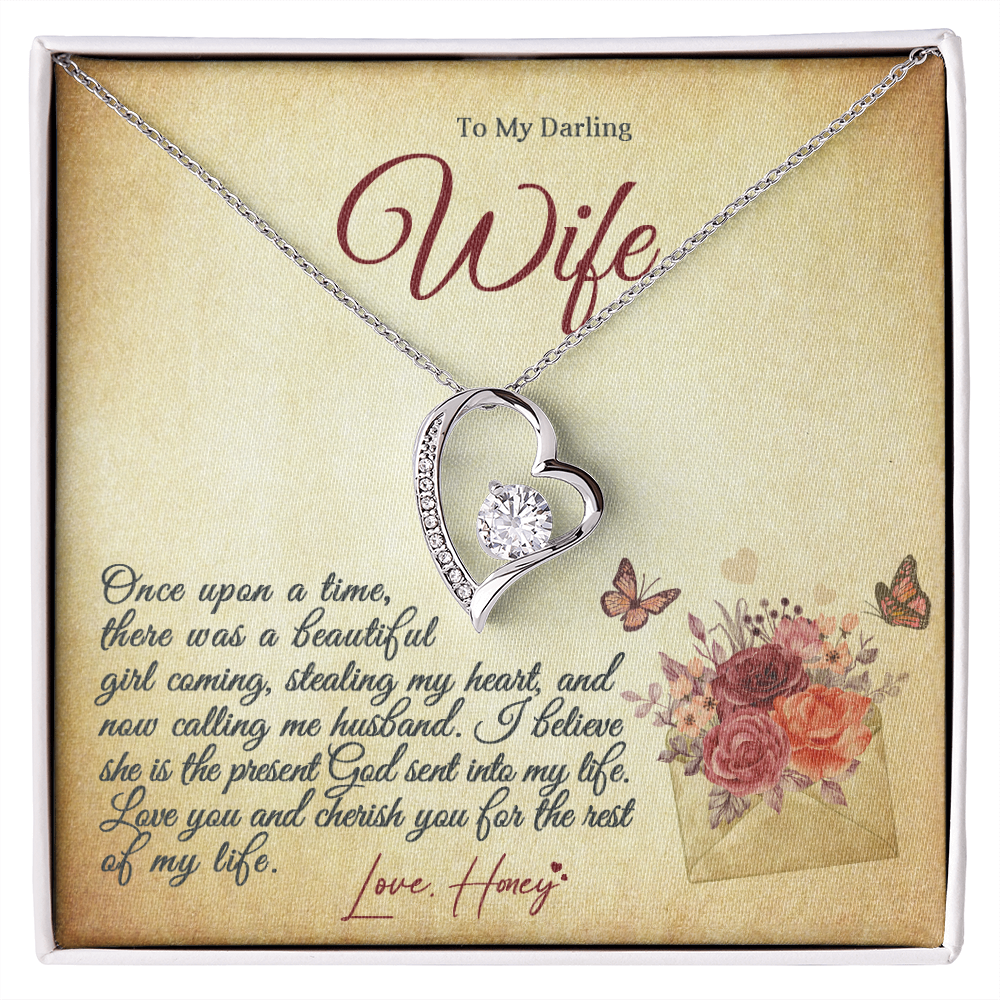 A Special Gift For Your Wife - Forever Love Necklace - FREE SHIPPING