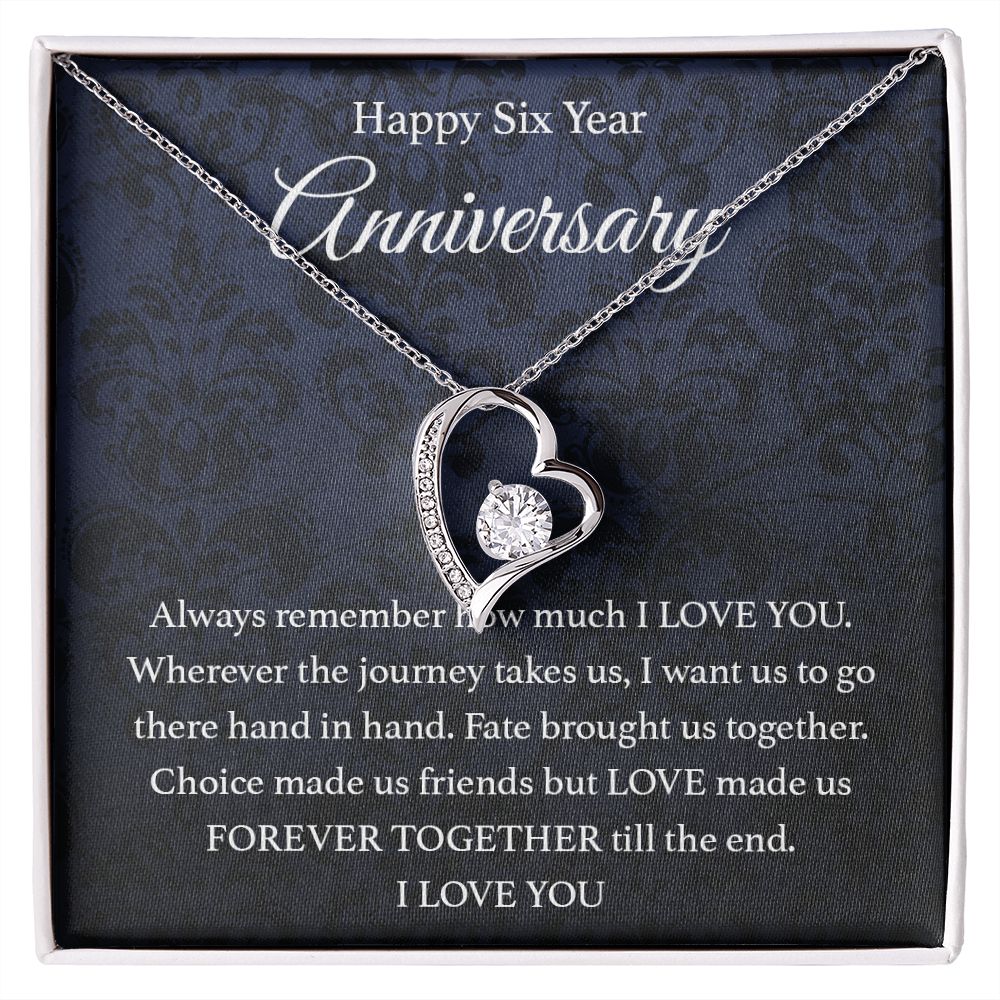 6th Anniversary jewelry - Forver Love - B0BHPVKKC1
