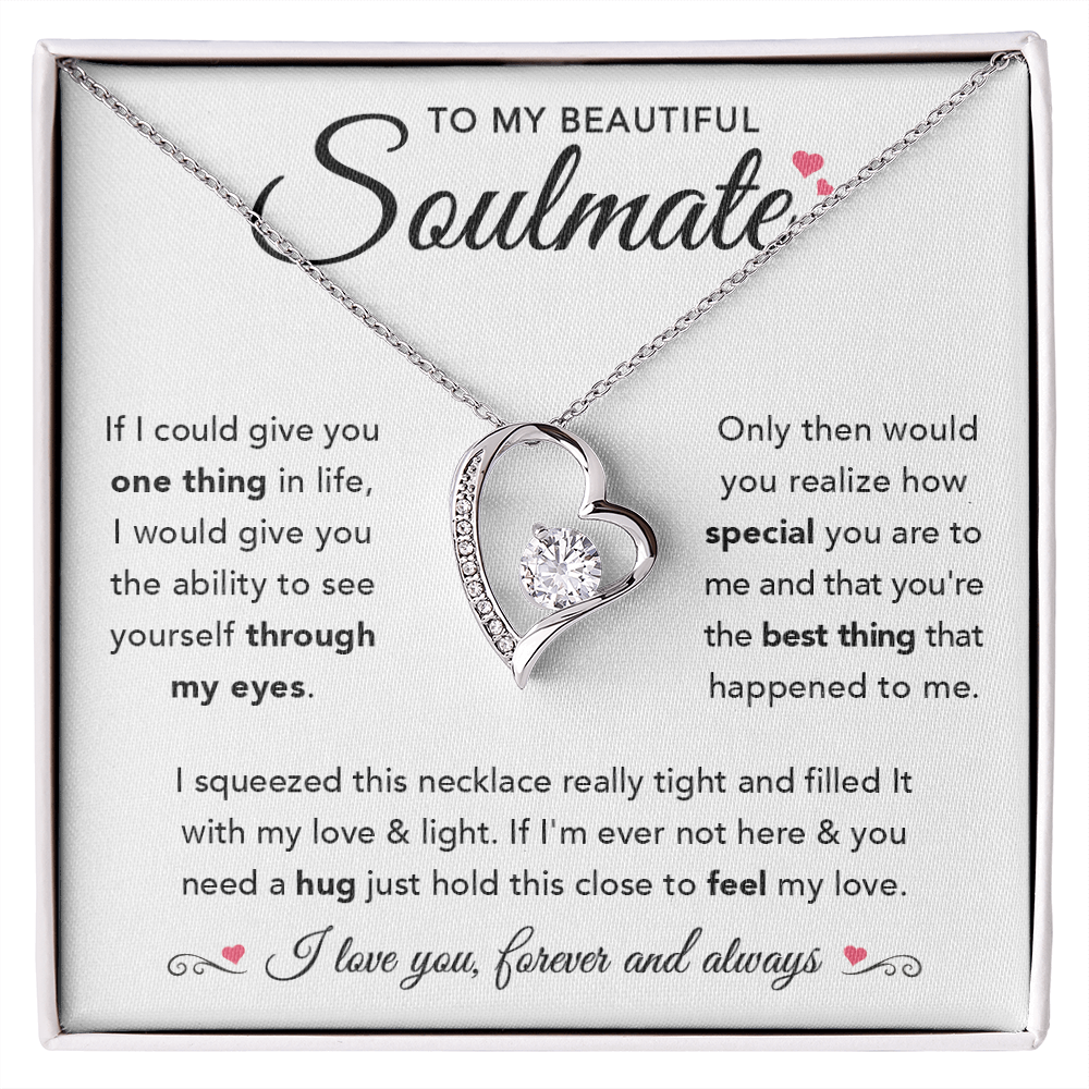 A Special Gift for Your Soulmate - Forever Love Necklace - Free shipping