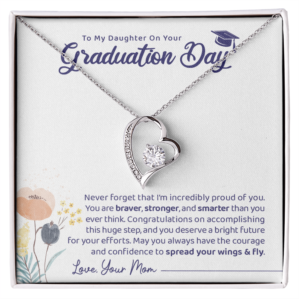 A Special Gift For Your Daughter on Graduation Day  - Forever Love Necklace - Free Shipping
