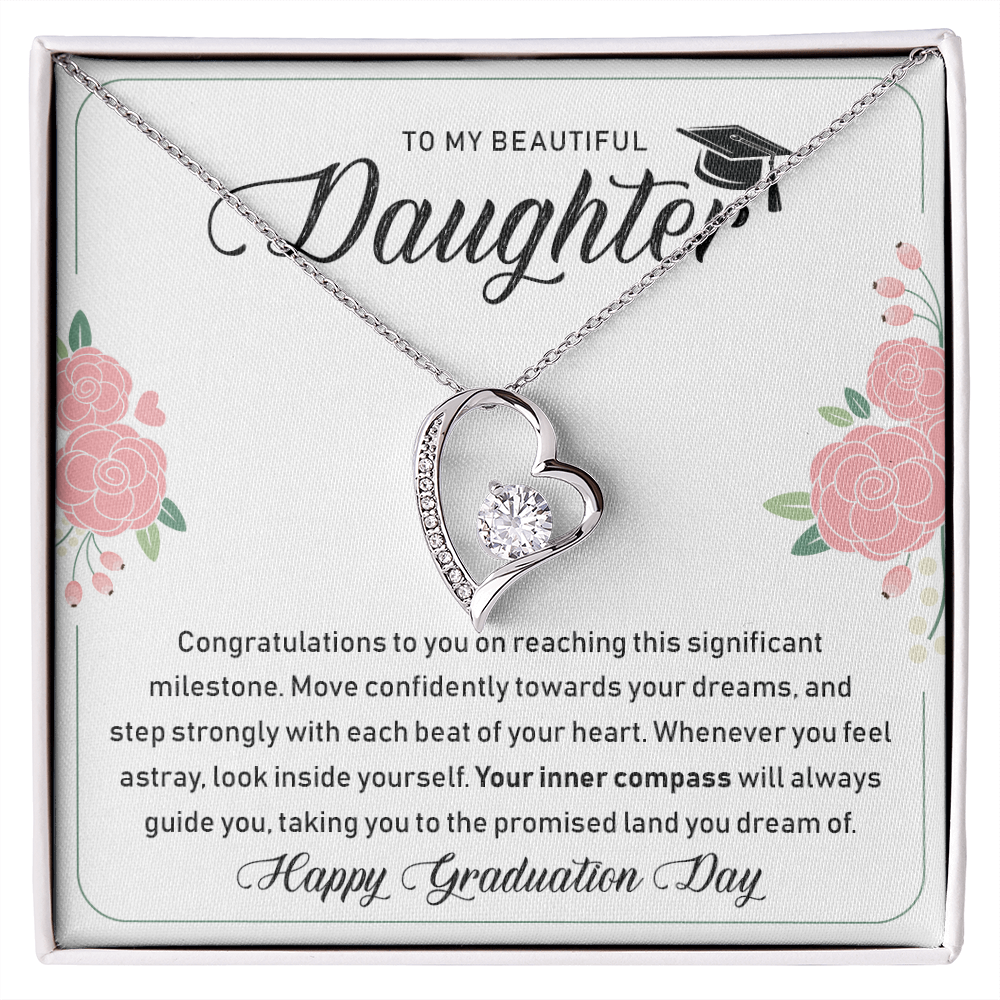 A Special Gift For Your Daughter on Graduation Day  - Forever Love Necklace - Free Shipping