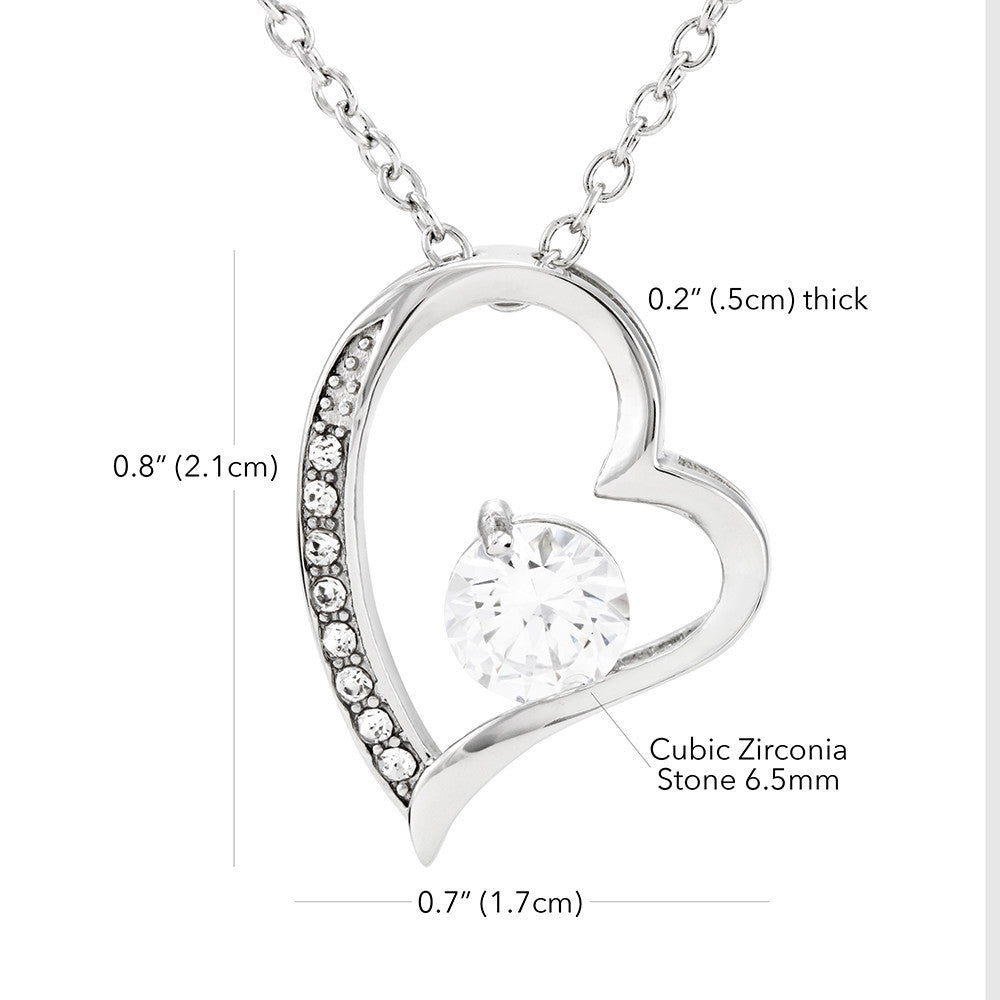 A Special Gift For Your Daughter on Graduation Day  - Forever Love Necklace - Free Shipping