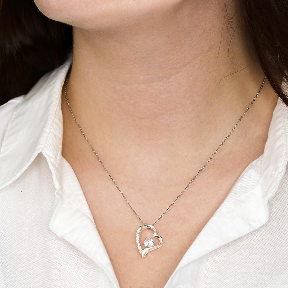 A Special Gift For Your Daughter on Graduation Day  - Forever Love Necklace - Free Shipping