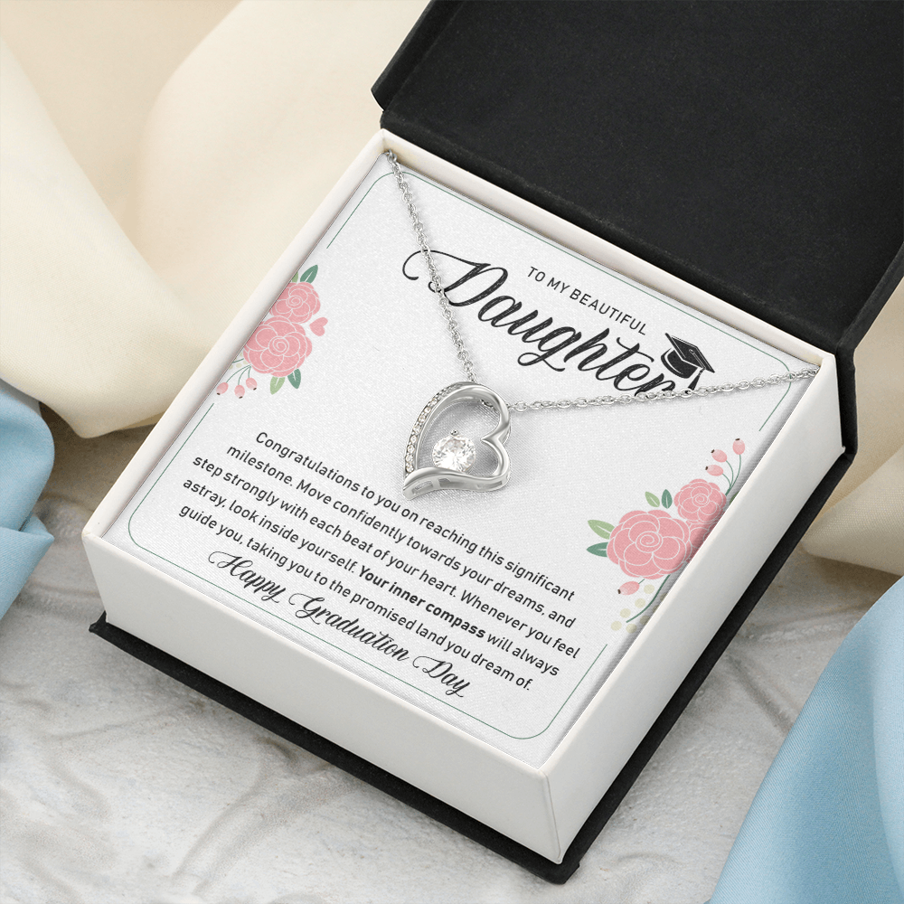 A Special Gift For Your Daughter on Graduation Day  - Forever Love Necklace - Free Shipping