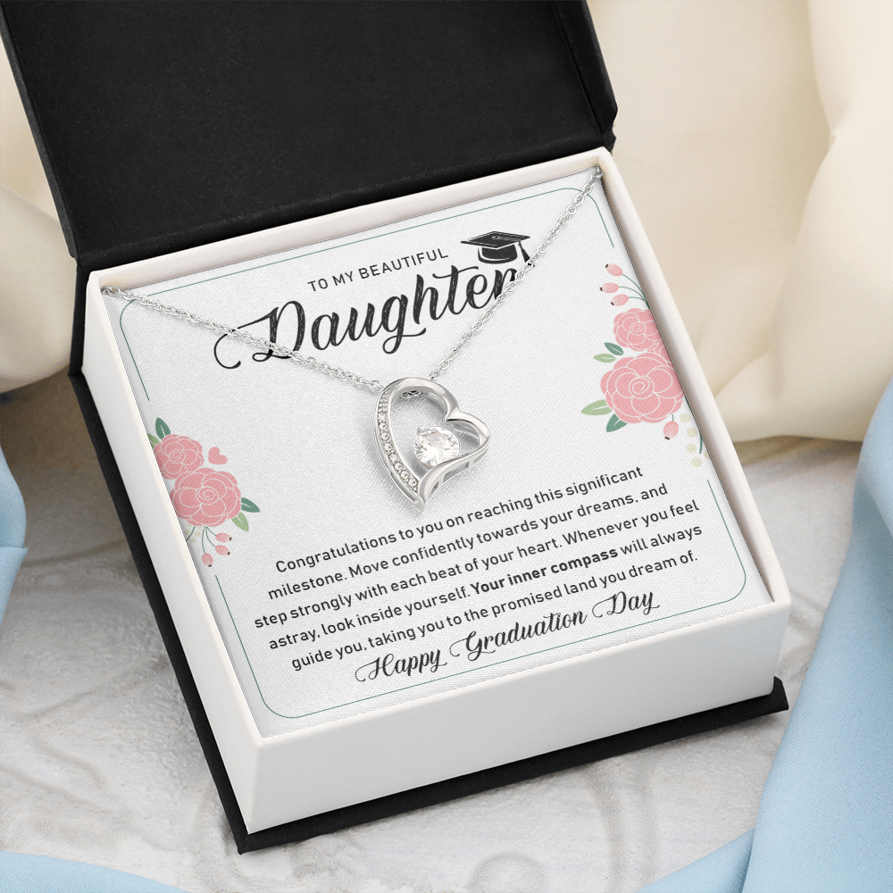 A Special Gift For Your Daughter on Graduation Day  - Forever Love Necklace - Free Shipping