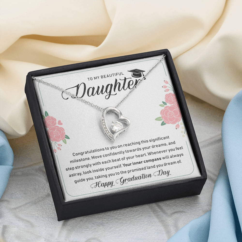A Special Gift For Your Daughter on Graduation Day  - Forever Love Necklace - Free Shipping