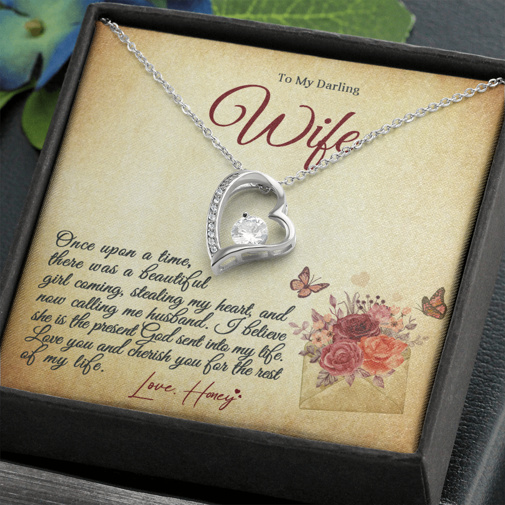 A Special Gift For Your Wife - Forever Love Necklace - FREE SHIPPING