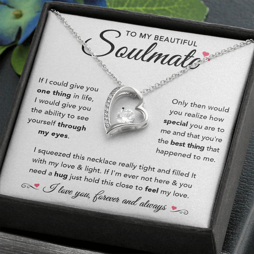A Special Gift for Your Soulmate - Forever Love Necklace - Free shipping