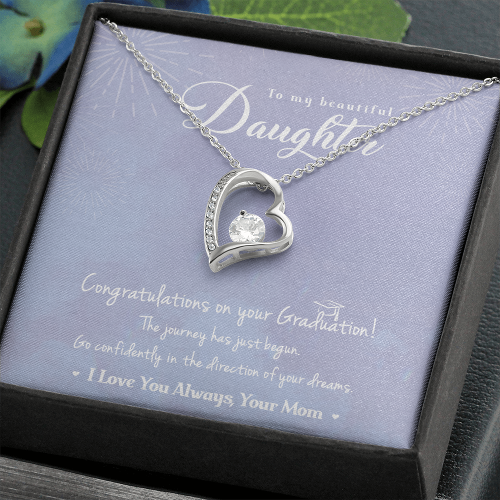 A Special Gift For Your Daughter on Graduation Day - Forever Love Necklace - Free Shipping