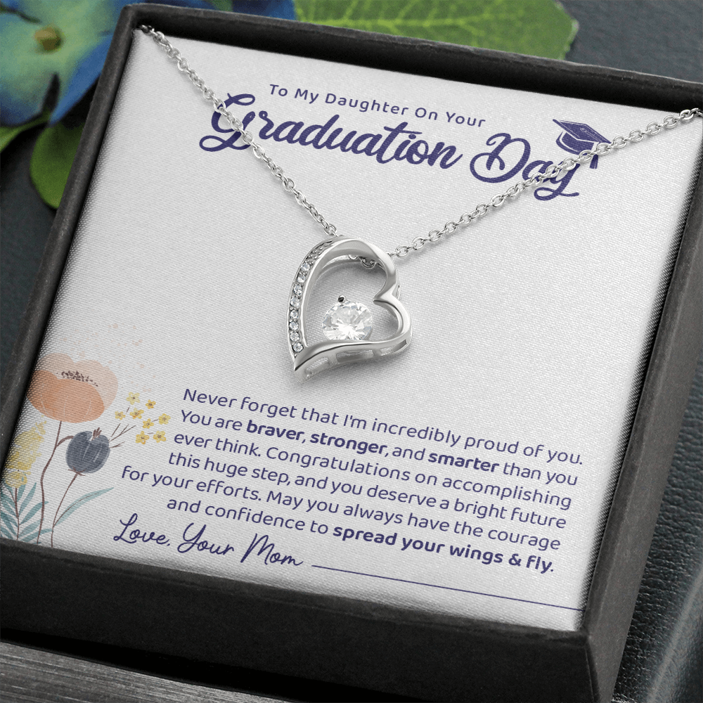 A Special Gift For Your Daughter on Graduation Day  - Forever Love Necklace - Free Shipping
