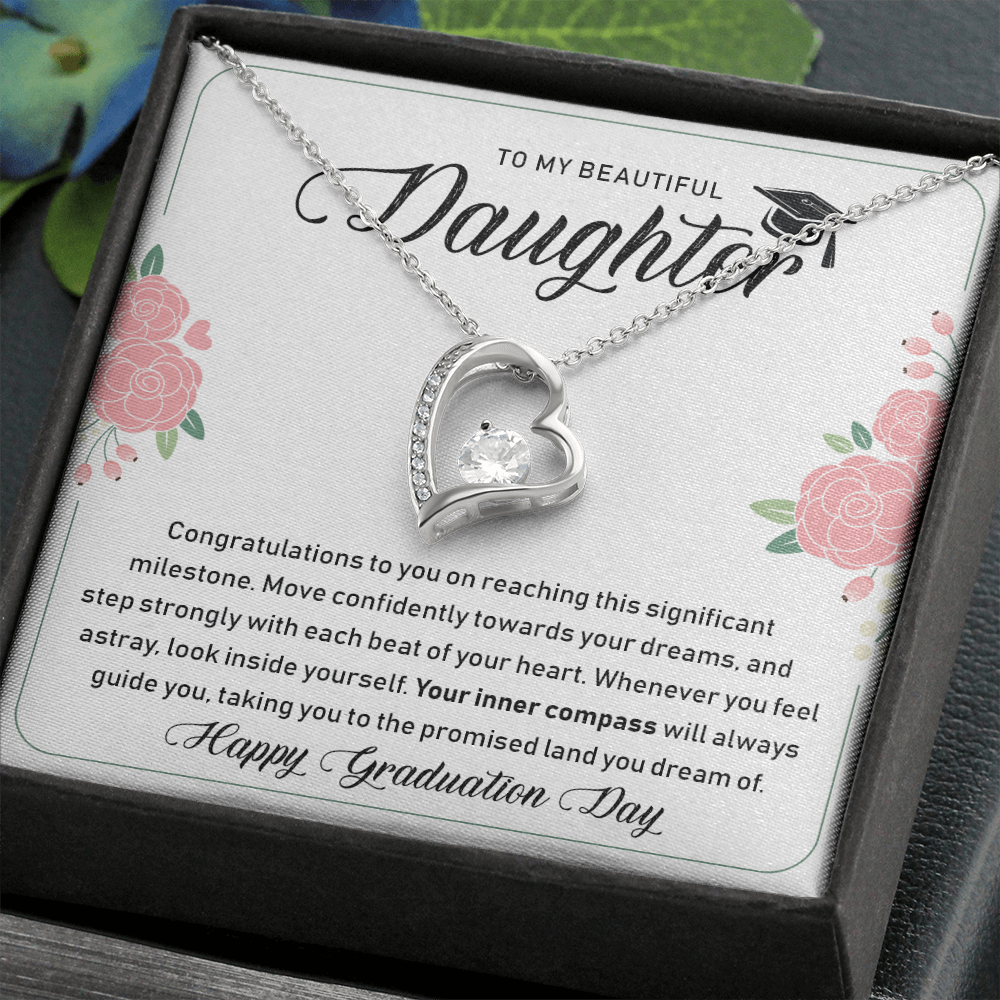 A Special Gift For Your Daughter on Graduation Day  - Forever Love Necklace - Free Shipping