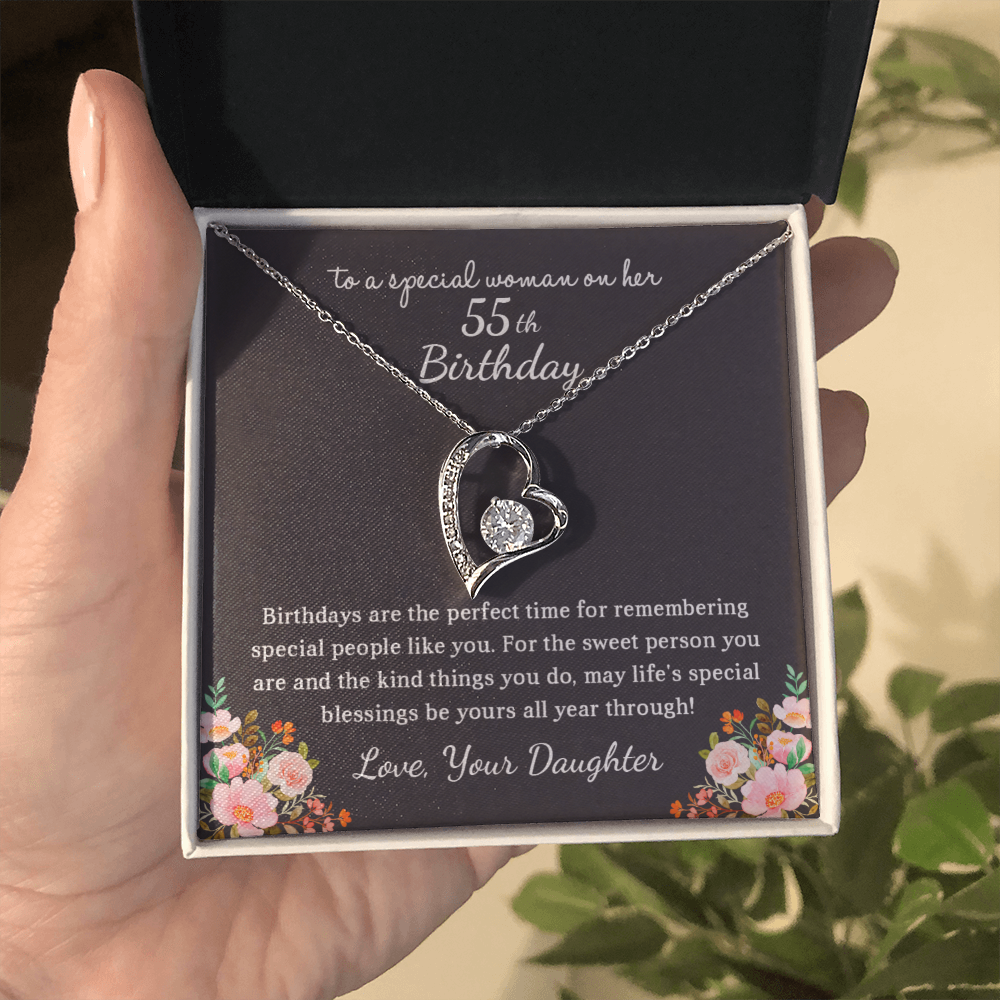 Birthday Gifts For Women - Forever Love Necklace