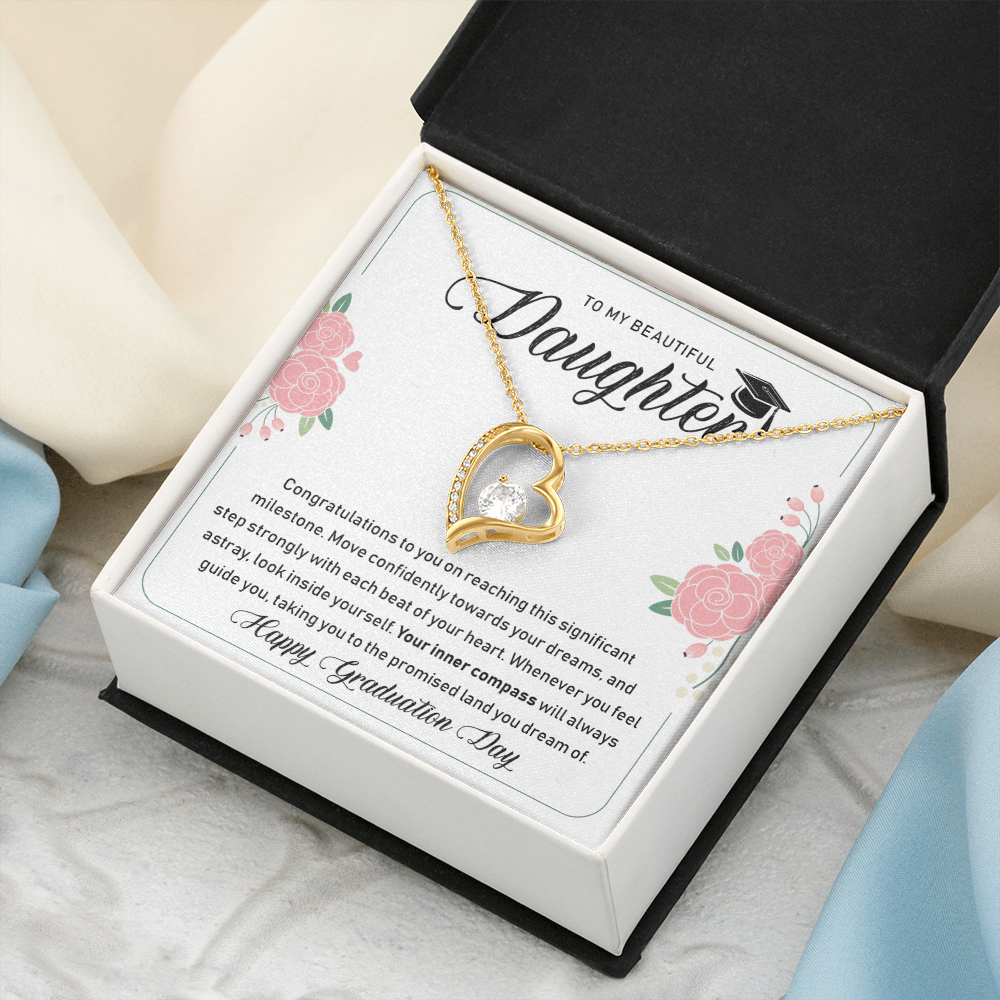 A Special Gift For Your Daughter on Graduation Day  - Forever Love Necklace - Free Shipping