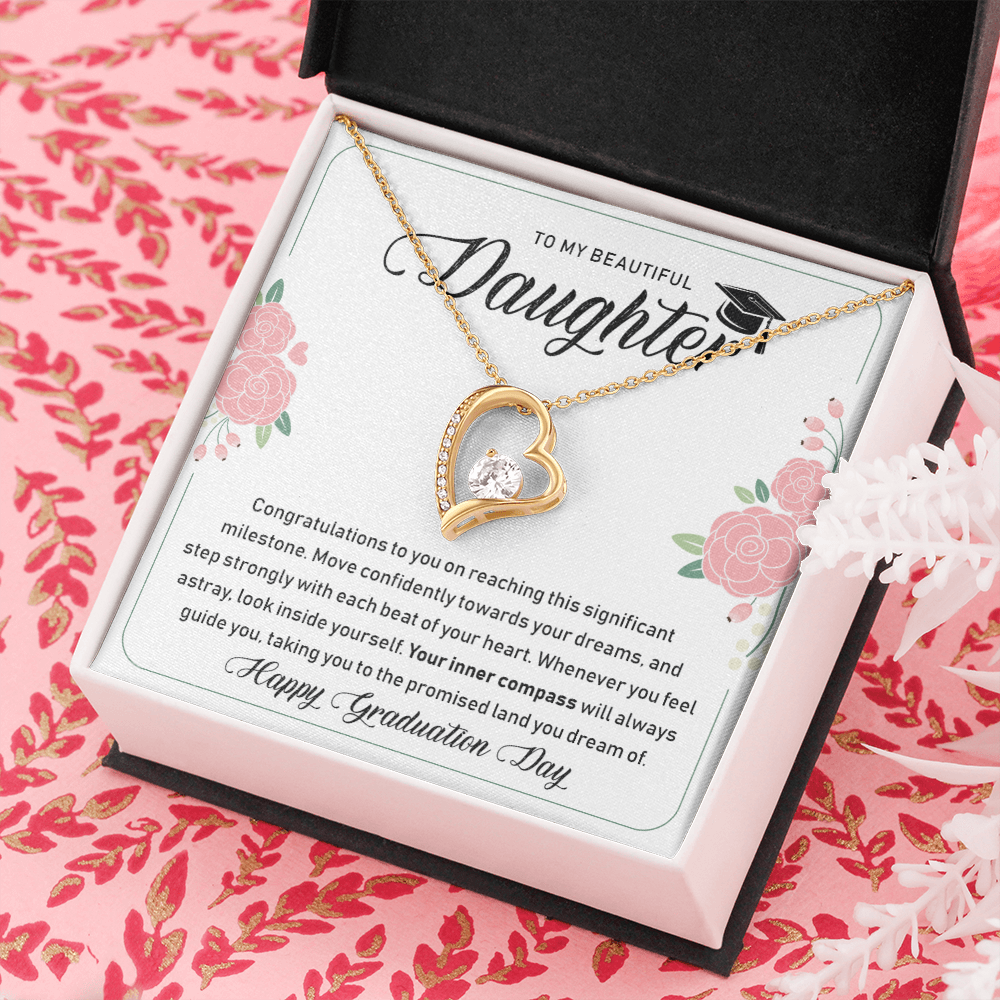 A Special Gift For Your Daughter on Graduation Day  - Forever Love Necklace - Free Shipping