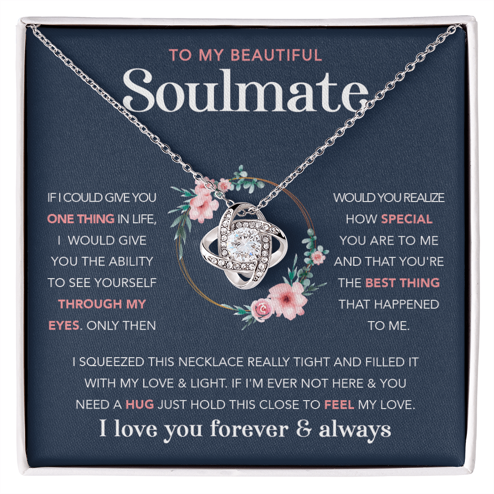 A Special Gift for Your Soulmate - Love Knot Necklace - Free shipping