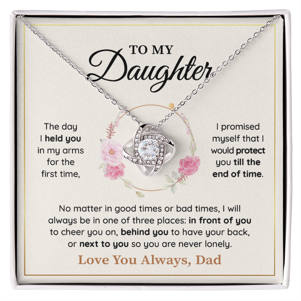 A Special Gift for Your Daughter - The Love Knot - Free shipping