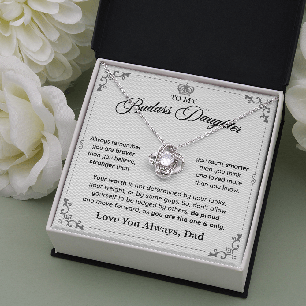 A Sepcial Gift for Your Daughter - The Love Knot - Free shipping