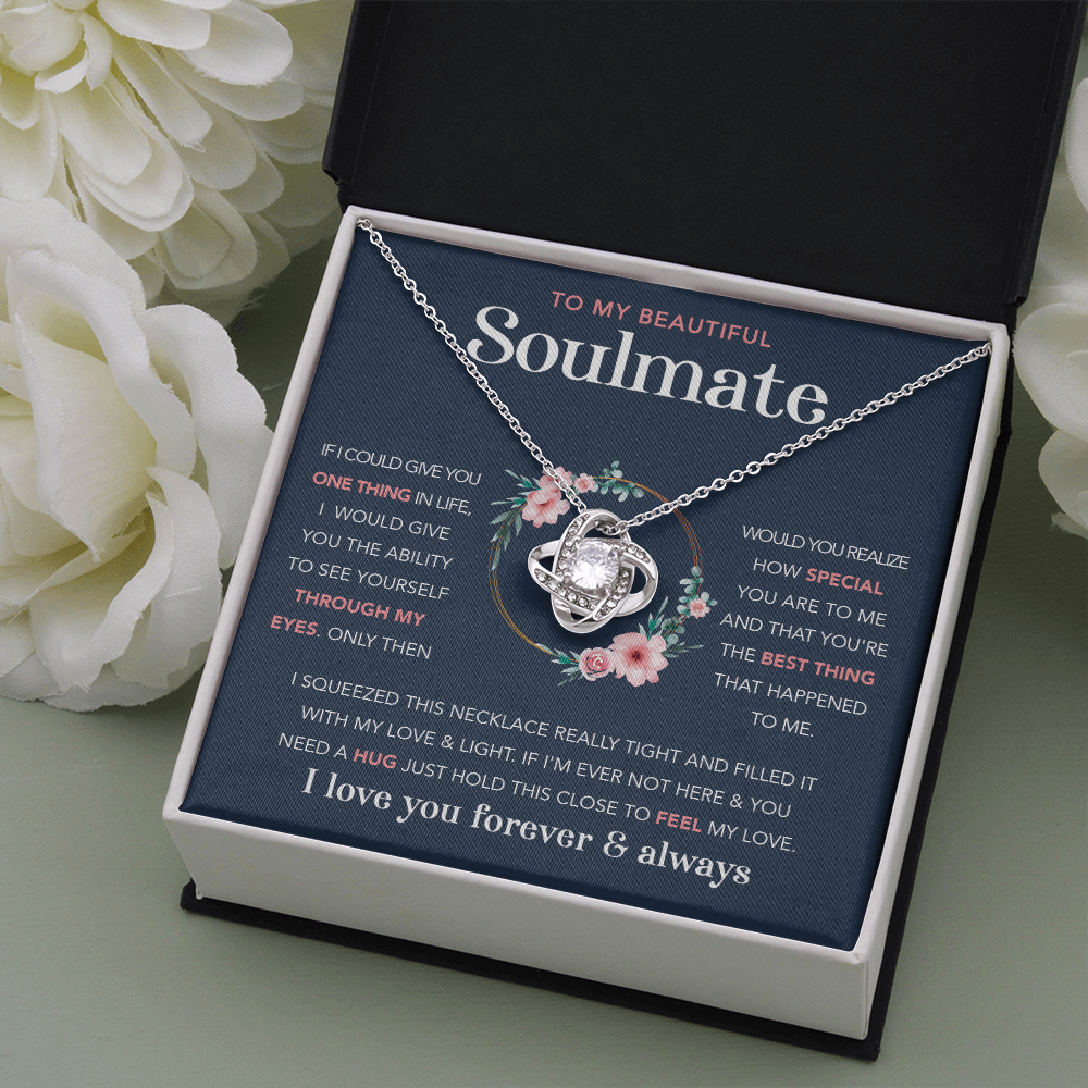 A Special Gift for Your Soulmate - Love Knot Necklace - Free shipping