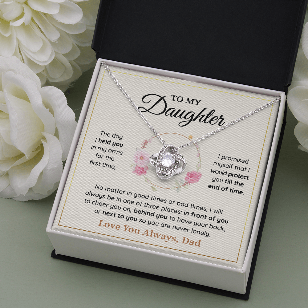 A Special Gift for Your Daughter - The Love Knot - Free shipping