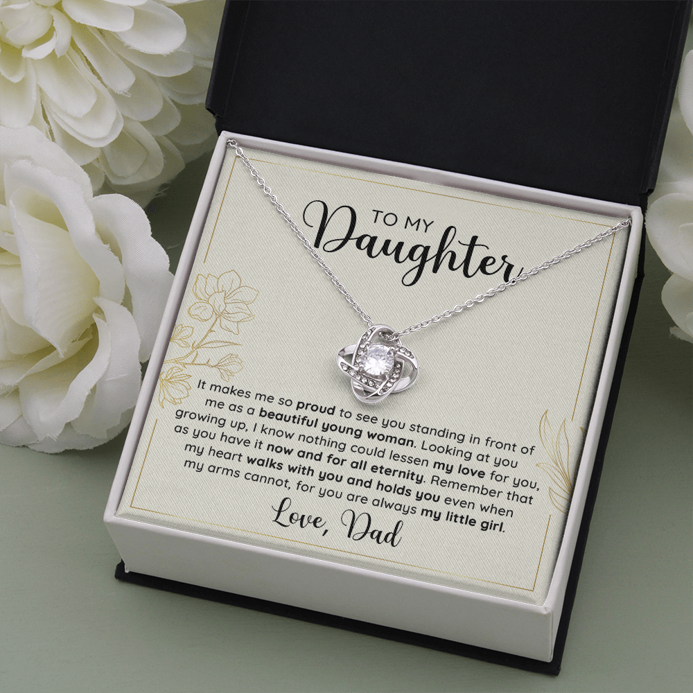 A Special Gift for Your Daughter - The Love Knot - Free shipping