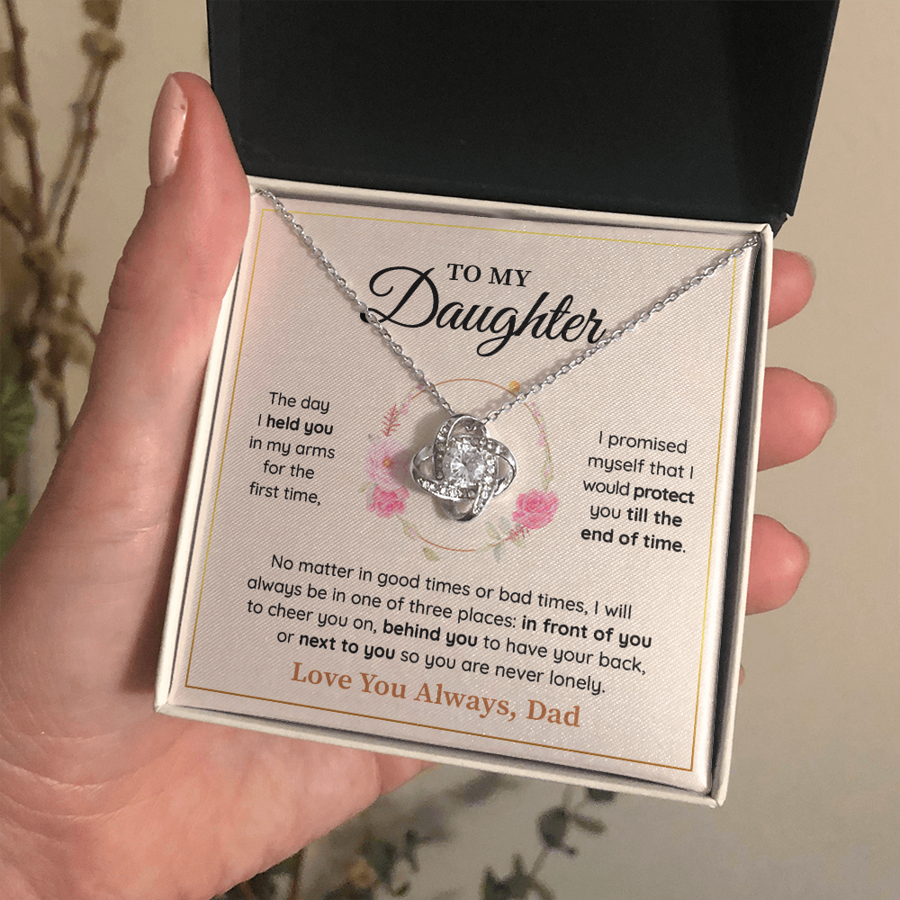 A Special Gift for Your Daughter - The Love Knot - Free shipping