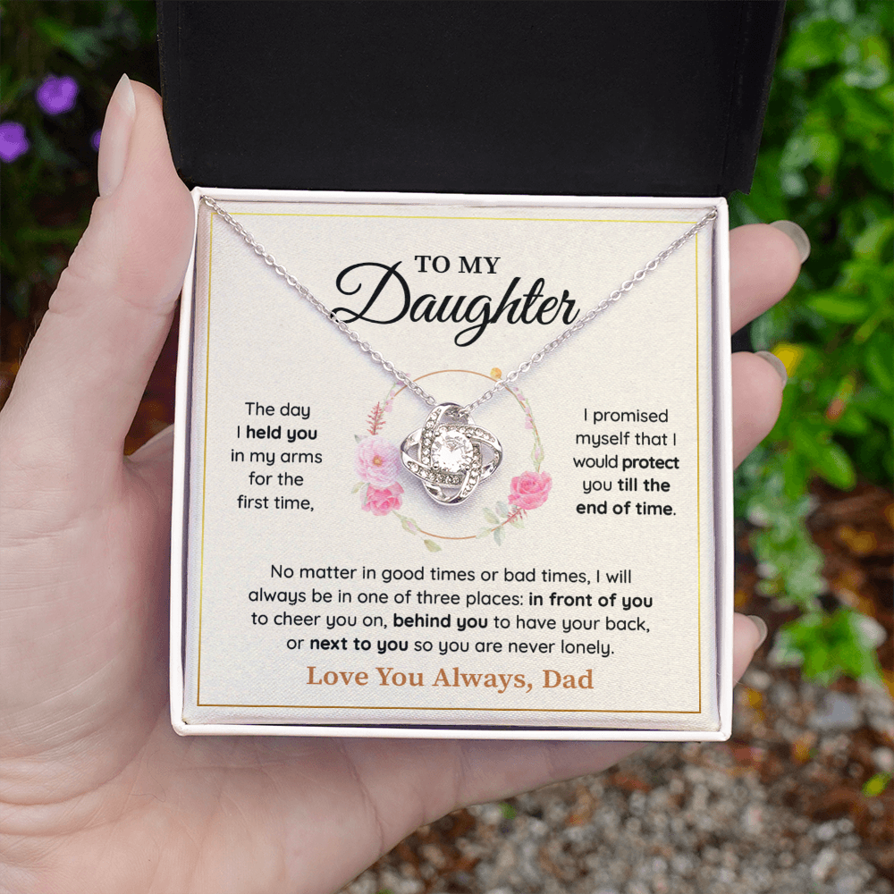 A Special Gift for Your Daughter - The Love Knot - Free shipping