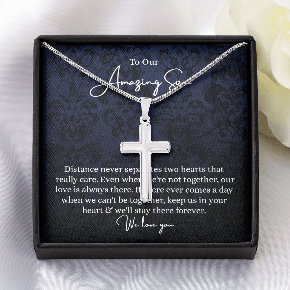 Amazing Son - Cross Necklace - B0BHTZ1MBP