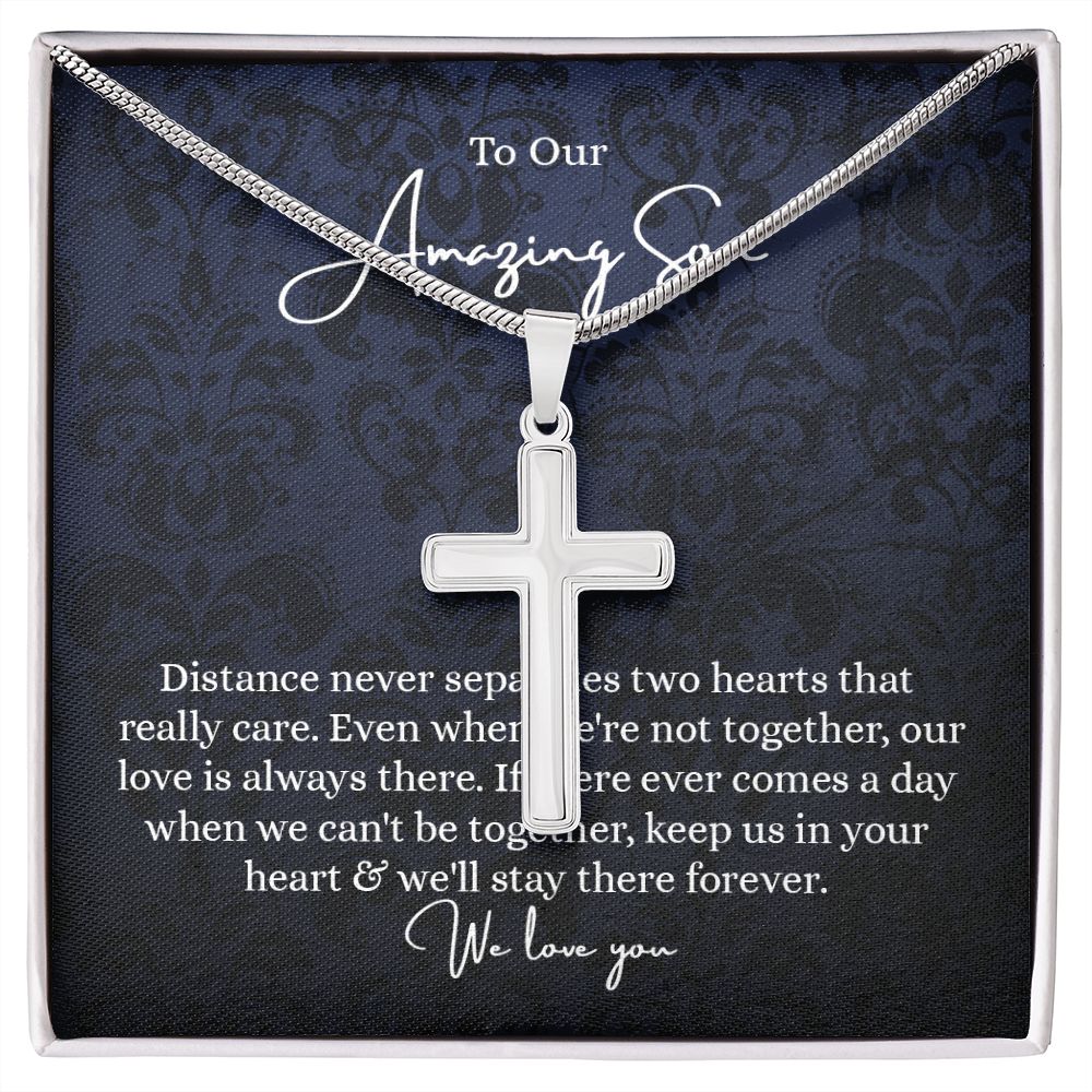 Amazing Son - Cross Necklace - B0BHTZ1MBP