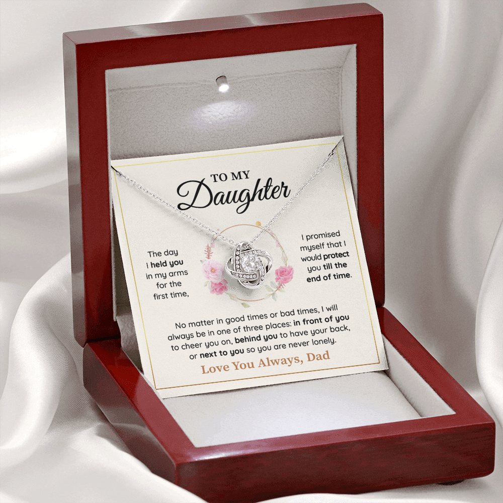A Special Gift for Your Daughter - The Love Knot - Free shipping