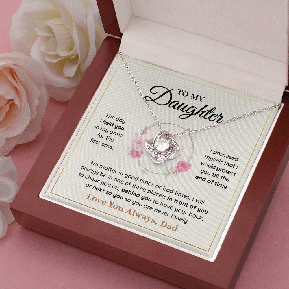 A Special Gift for Your Daughter - The Love Knot - Free shipping