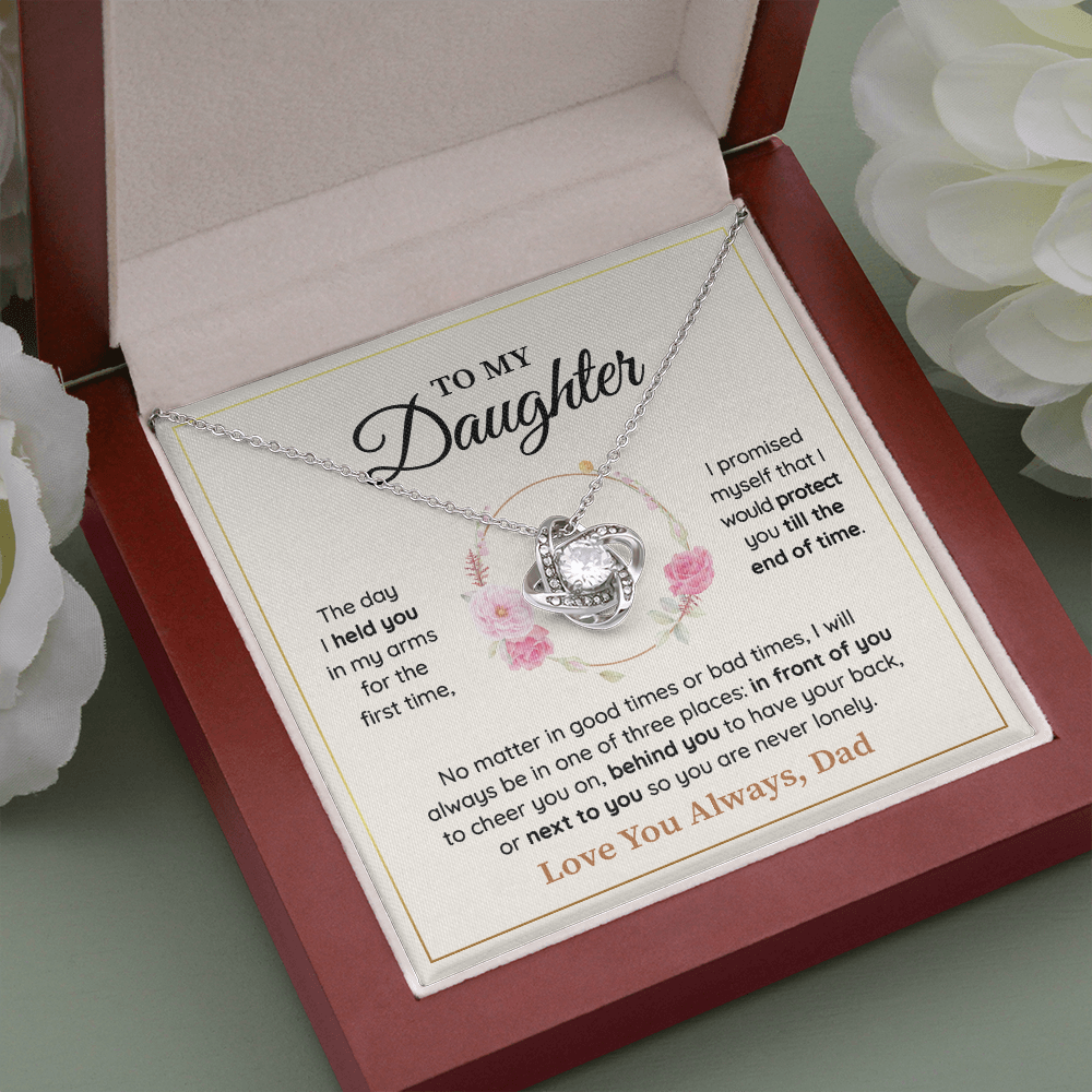 A Special Gift for Your Daughter - The Love Knot - Free shipping