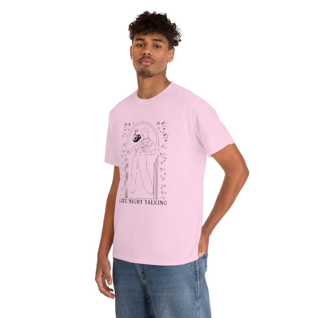 Harry's Late Night Talking - Unisex Heavy Cotton Tee - B0B9RF7LX3